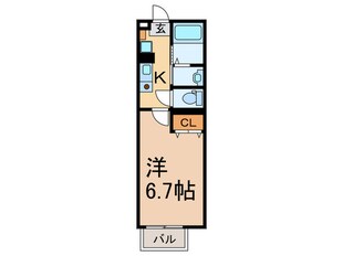 セジュ－ル西代Ⅰの物件間取画像